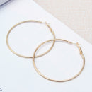 Exaggerated Large Circle Ring Hoop Women Earrings