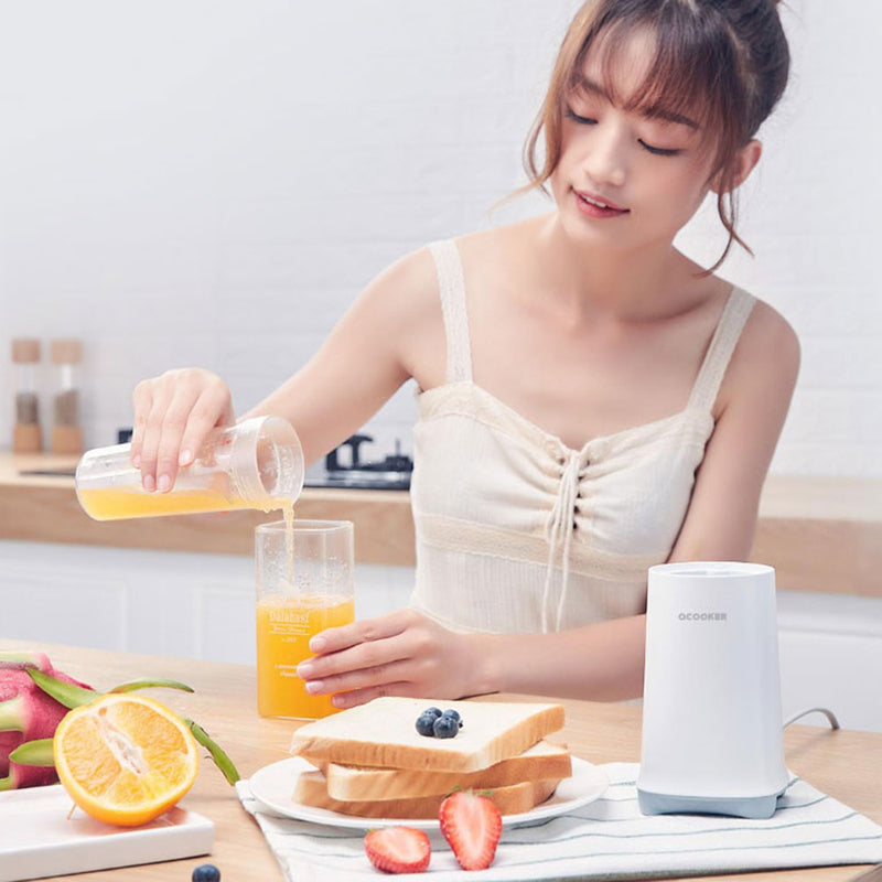 OCOOKER CD-BL04 280ML 150W Mini Juicer Portable DIY Juicing Extracter Cup Multi-Function Electric Juice Machine From Xiaomi Youpin