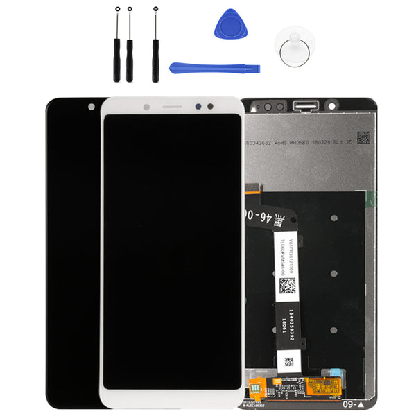 LCD Display + Touch Screen Digitizer Assembly Replacement with Tools for Xiaomi Redmi Note 5