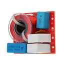 10pcs WEAH-D222 60W Speaker Crossover High and Low 2 Frequency Divider Sound Quality Upgrade Tool