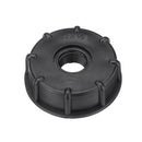1/2 Inch S60x6 IBC Brass Water Tank Adapter Double Head Tap Outlet Replacement Valve Fitting for Garden Water Connector