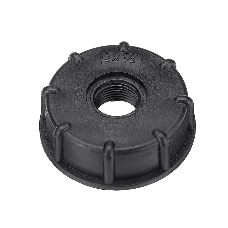 1/2 Inch S60x6 IBC Brass Water Tank Adapter Double Head Tap Outlet Replacement Valve Fitting for Garden Water Connector