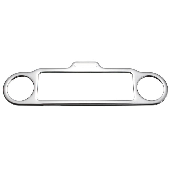 Trim Ring Stereo Accent Cover For Harley Davidson Electra Street Glide Touring Chrome