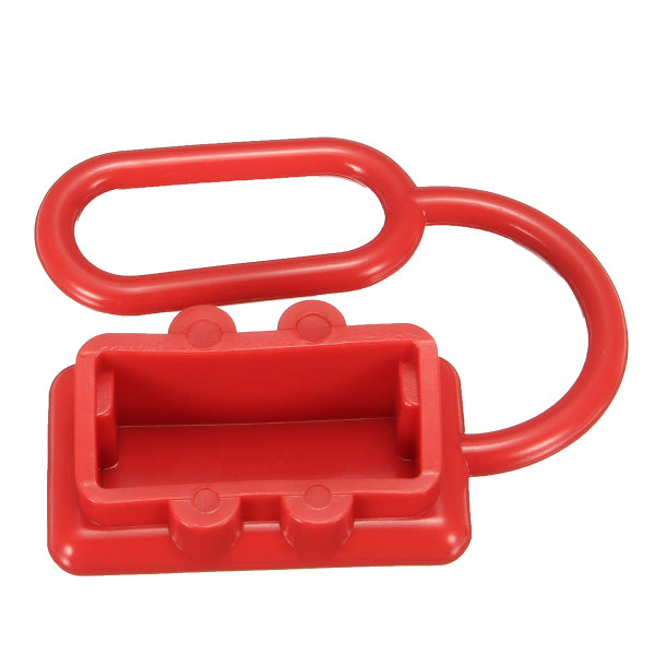 4Pcs 50A DC 12-24V Dust Cap Cover for Anderson Plug Cover Style Connectors Dust Cover Caps Red