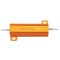 RX24 50W 500R 500RJ Metal Aluminum Case High Power Resistor Golden Metal Shell Case Heatsink Resistance Resistor