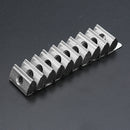Machifit 10pcs 4040 M6 Shrapnel Nut Block Elastic Nut EU Standard for 4040 Aluminum Profile