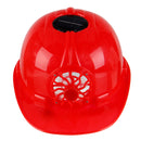 Cooling Fan Helmet Solar Power Energy Cap Outdoor Camping Cycling Protect Hat