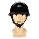 DOT German Style Motorcycle Half Face Helmet Motocross Bike Matte Black M/L/XL