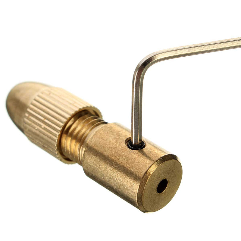 8pcs 0.5-3mm Micro Twist Drill Chuck Set Small Electric Drill Bit Collet with Allen wrench