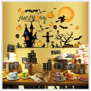 Miico MJ8006 Halloween Sticker Cartoon Sticker Removable Wall Sticker For Halloween Decoration Room Decoration