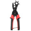 6 Sized Heavy Duty Leather Hole Punch Hand Pliers Belt Holes Punches Maker Tool