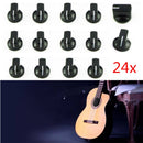 24pcs Plastic AMP Knobs Guitar Effect Pedal Knobs Flat Pointer Knobs