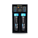 Eizfan C2 2 Slots USB Battery Charger LED Display Screen Charger For AAA Rechargeable Battery