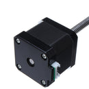 HANPOSE 17HS4401-S T8x8 Nema 17 Lead Screw Stepper Motor Linear Actuators 40mm 1.7A 40N.cm 4-lead 42 Motor 100-500mm Trapezoidal Lead Screw for 3D printer Z Axis