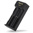 Alonefire MC2  Battery Charger 2 Slot Universal Smart Chargering for Rechargeable Batteries Li-ion 18650 26650 14500
