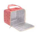 Portable Oxford Cloth Insulated Lunch Bag Square Thermal Bag Tote Outdoor Picnic Container