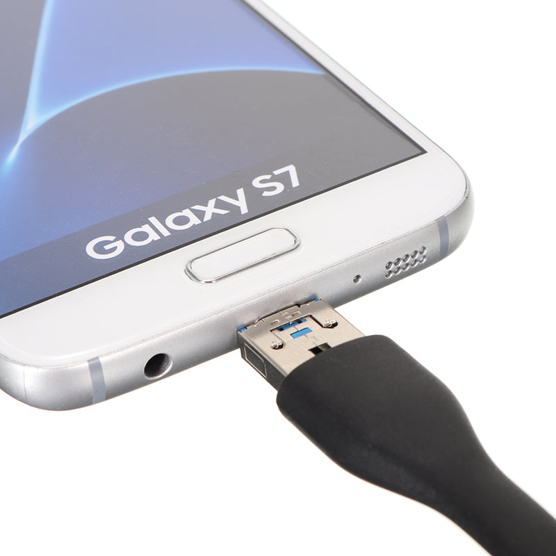 Mini Micro and USB Fan Cooler Flexible Fan For Samsung Android Cell Phone