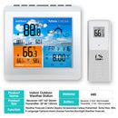 Bakeey Weather Station Daily Clock Low battery Alarm Thermometer Hygrometer Outdoor Indoor Temperature Humidity Sensor