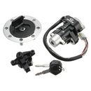 Ignition Switch Fuel Gas Cap Cover Lock Set For Suzuki GSF600 GSF1200