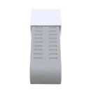 Home Premium Gray Heavy Flexible Wedge Shaped Rubber Door Stopper Non-Slip Buffers