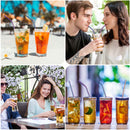 B51135 Stainless Steel Metal Drinking Straw Reusable Straws Cleaner Brush Kit