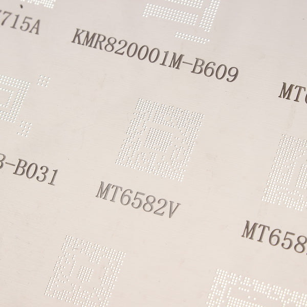 2pcs BGA Stencil Direct Heating Reballing Stencil Solder Template Stencil for MTK