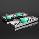 Dental Sterilization Autoclave Cassette Tray Box Rack Rubber Linker Instrument Tools
