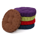 Round Corduroy Chair Pad Cushion Cover Thicker Patio Car Office Seat Sofa Tatami Mat