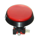 5Pcs Red LED Light 60mm Arcade Video Game Player Push Button Switch