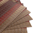 KCASA Fashion Pvc Dining Table Mat Disc Pads Bowl Pad Coasters Waterproof Table Cloth Pad S