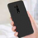 For OnePlus 7T Pro Case NILLKIN Double-Layer Carbon Fiber Ultra-thin Anti-Scratch Non-Slip Protective Case