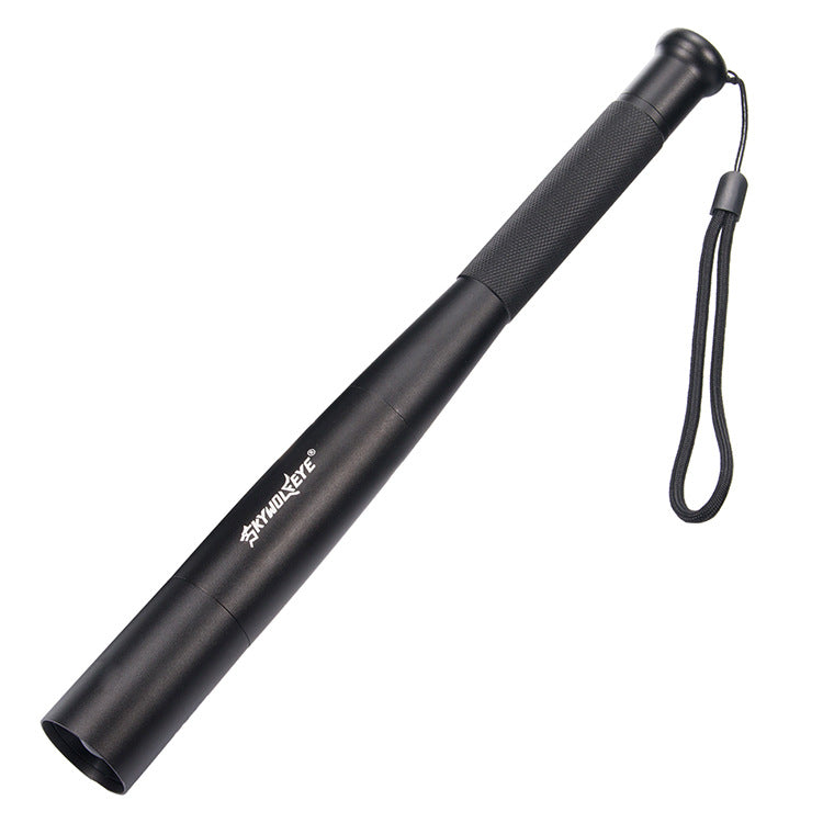 SKYWOLFEYE T6 500Lumens 5Modes Zoomable Baseball Bat LED Flashlight