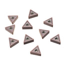 Drillpro 10pcs TNMG160408 MS CVD Carbide Insert Turning Tool Insert for DTGNR/L PTFBR/L