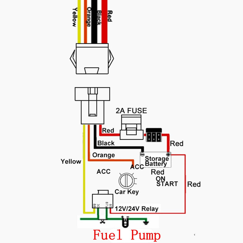 Enusic CJ780 GPS Rear Time Tracker With Relay GSM Locator Anti-theft Cut off Fuel Power System Function