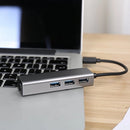 Bakeey 3100M 4 In 1 USB 3.0 Type C to Ethernet RJ45 Expansion Adapter Converter HUB For Laptop Macbook Computer