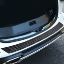 Universal Rear Trunk Carbon Fiber Strip Sill Bumper Guard Protector Pad Cover