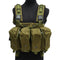 Unisex Tactical Vest Outdoor Combat Game Training Storage Carrier Belly Pocket Vest