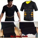 Men's Neoprene Hot Body Accelerate Sweating Slimming Fitness Trousers Yoga Sports Sauna Suit