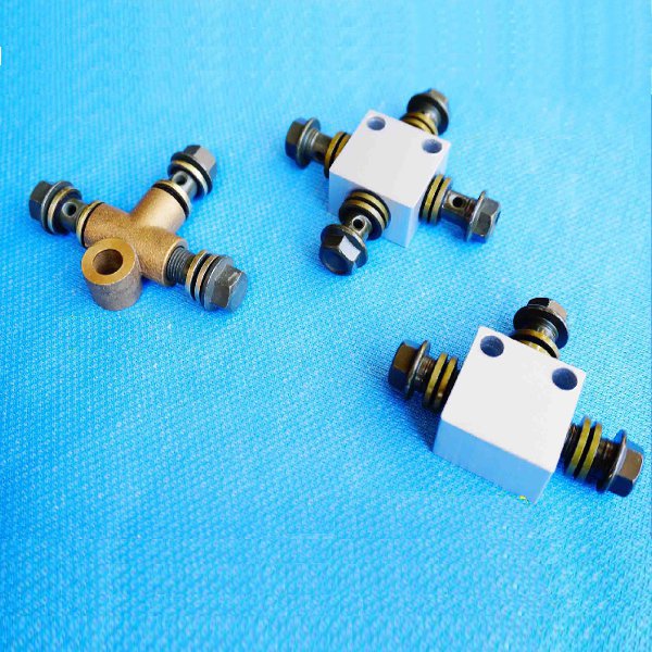Hydraulic Brake Hose Pipe Tee Coupling Tee Coupled Stone For Motorcycle Dirt Pit Bike ATV