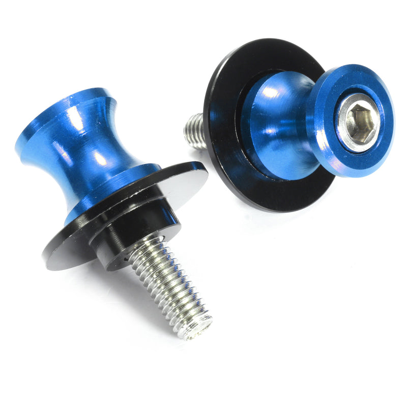 8MM Motorcycle Swing Arm Paddocks Stand Bobbins Sliders Spools For Suzuki