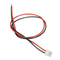 Excellway 100Pcs Mini Micro JST 1.5mm ZH 2-Pin Connector Plug With Wires Cables 150mm