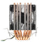 DIY Removable CPU Cooler RGB Cooling Fan For Intel 775 1150 1151 1155 1156 1366 AMD AM4