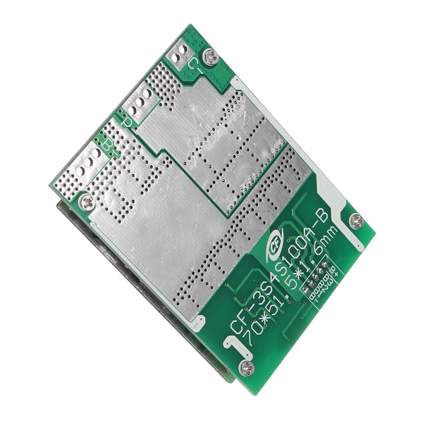 4S 100A 12V LiFePo4 18650 Battery Cell BMS Protection Board + Balance With Cable
