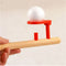 Kids Wooden Blow Toy Children Floating Foam Ball Game Toys