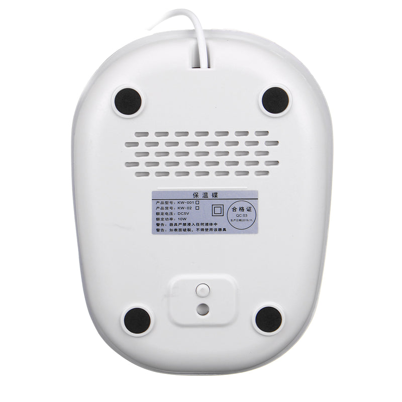 Smart Cup Warmer Heat USB Beverage Mug Mat Office Tea Coffee Heater Pad Timing