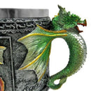 Christmas 3D Novelty Medieval Dragon Mug Faucet Cup Double Wall Stainless Steel Coffee Cups And Mugs