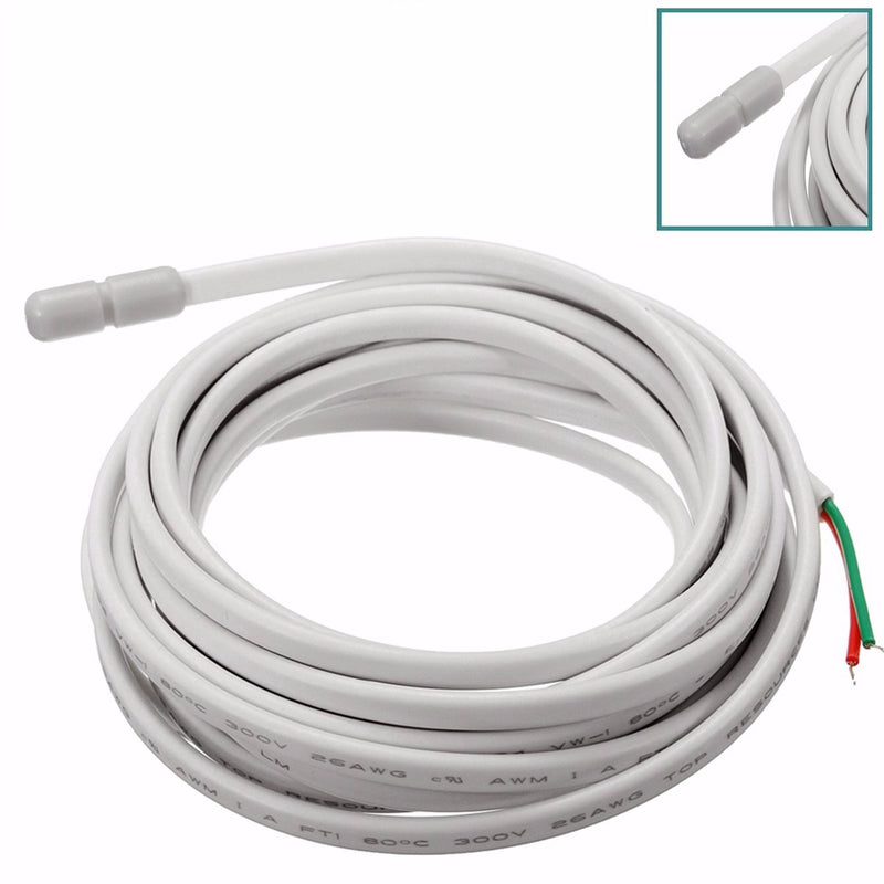 3M 10K Electric Temperature Sensor Probe for Floor Heating System Thermostat 20x5mm