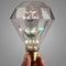 Kingso AC85-265V E27 3W RGB Gypsophila Edison Decorative LED Light Bulb for Holiday Home Indoor Use