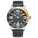 MINI FOCUS MF0155G Date Display Waterproof Men Wrist Watch Silicone Strap Quartz Watches