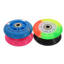 80mm LED Flash Light Up Wheel with 2 ABED-7 Ball Bearing for Mini Micro Scooter